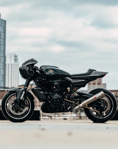 Harley-Davidson shows carbon-fibre RMCR Concept