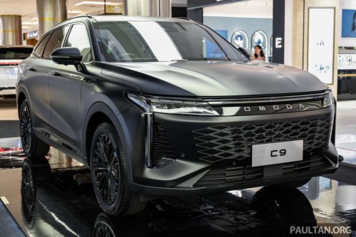 Omoda, Omoda C9 Matte Black Limited Edition in Malaysia – limited units, deliveries have begun, RM191,800
