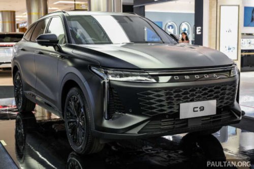 Omoda C9 Matte Black Limited Edition in Malaysia – limited units, deliveries have begun, RM191,800