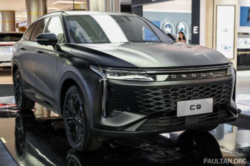 Omoda C9 Matte Black Limited Edition in Malaysia – limited units, deliveries have begun, RM191,800