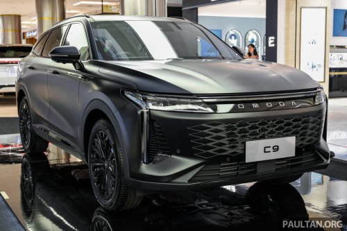 Omoda C9 Matte Black Limited Edition in Malaysia – limited units, deliveries have begun, RM191,800