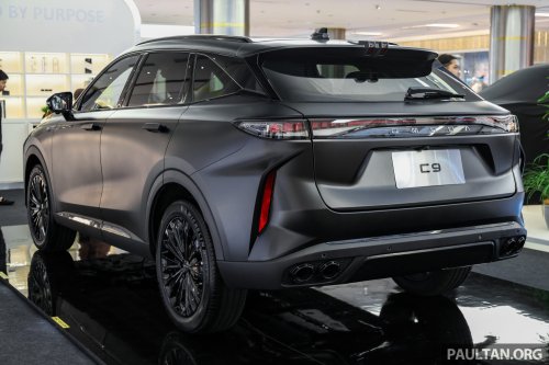 Omoda, Omoda C9 Matte Black Limited Edition in Malaysia – limited units, deliveries have begun, RM191,800