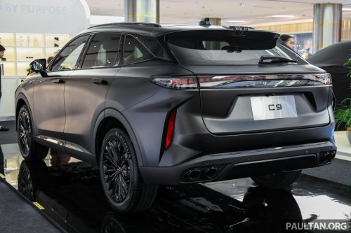 Omoda, Omoda C9 Matte Black Limited Edition in Malaysia – limited units, deliveries have begun, RM191,800