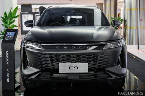 Omoda C9 Matte Black Limited Edition in Malaysia – limited units, deliveries have begun, RM191,800