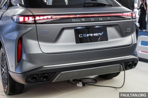 Omoda C9 PHEV launched in Malaysia – 1.5T petrol, 537 PS/650 Nm PHEV, 145 km EV range WLTP; RM209k