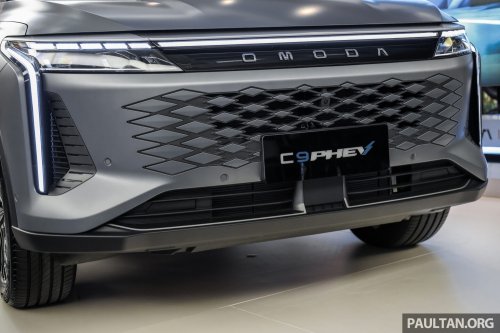 Omoda C9 PHEV launched in Malaysia – 1.5T petrol, 537 PS/650 Nm PHEV, 145 km EV range WLTP; RM209k