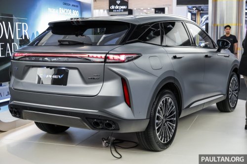 Omoda, PHEV, Omoda C9 PHEV launched in Malaysia – 1.5T petrol, 537 PS/650 Nm PHEV, 145 km EV range WLTP; RM209k