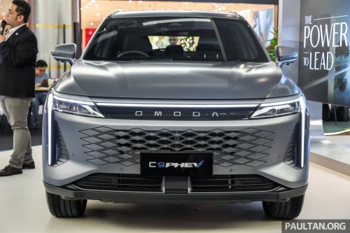 Omoda C9 PHEV launched in Malaysia – 1.5T petrol, 537 PS/650 Nm PHEV, 145 km EV range WLTP; RM209k