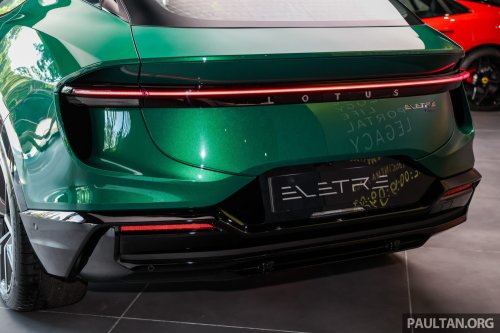 Lotus Eletre 600 receives MY27 upgrades, still RM499k – Emeya 600 also updated in Malaysia, now RM489k