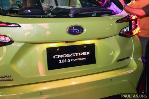 2026 Subaru Crosstrek launched in Malaysia – 2.0L NA, CVT; EyeSight 4.0 ADAS; CBU, RM190,788 OTR