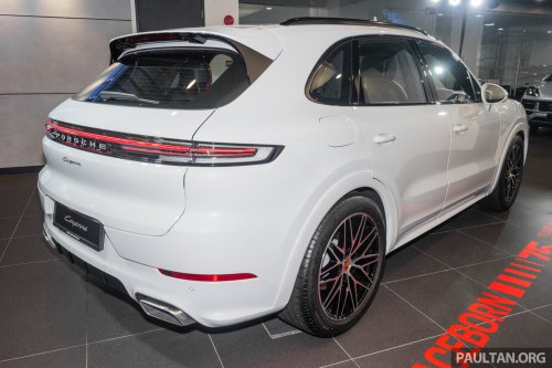 2026 Porsche Cayenne, Cayenne S E-Hybrid Coupé previewed in Malaysia – updated with new wheels, kit