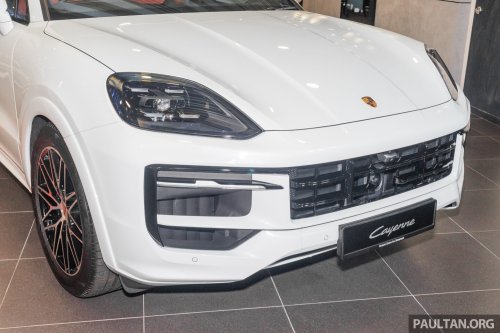 2026 Porsche Cayenne, Cayenne S E-Hybrid Coupé in Malaysia: 21-inch wheels now, RM609k and RM739k