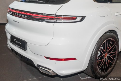 2026 Porsche Cayenne, Cayenne S E-Hybrid Coupé previewed in Malaysia – updated with new wheels, kit