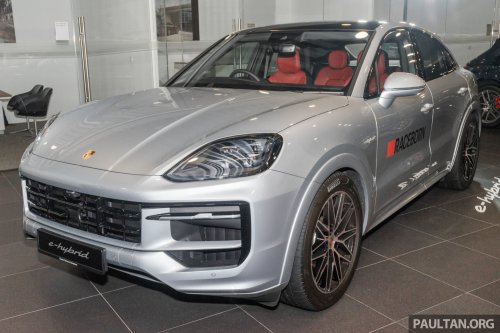 2026 Porsche Cayenne, Cayenne S E-Hybrid Coupé in Malaysia: 21-inch wheels now, RM609k and RM739k