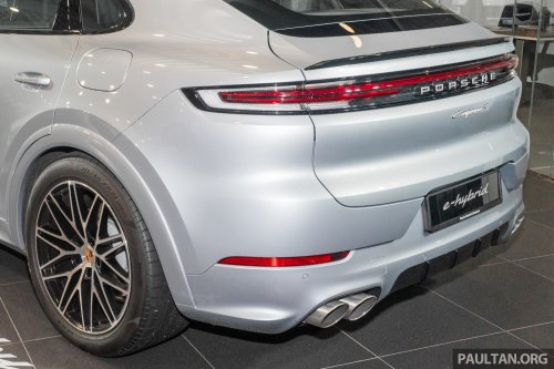 2026 Porsche Cayenne, Cayenne S E-Hybrid Coupé previewed in Malaysia – updated with new wheels, kit