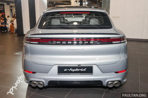 2026 Porsche Cayenne, Cayenne S E-Hybrid Coupé previewed in Malaysia – updated with new wheels, kit