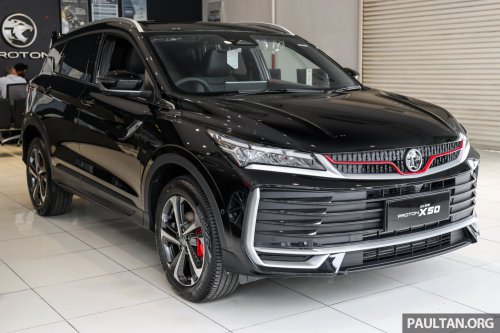 2026 Proton X50 Black Edition – Quartz Black, limited to 200 units, Flagship trim, RM7,000 Raya rebate