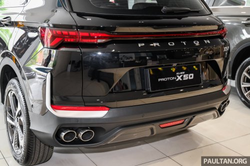 2026 Proton X50 Black Edition – Quartz Black, limited to 200 units, Flagship trim, RM7,000 Raya rebate