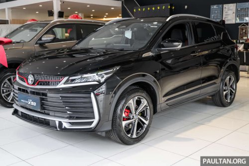 2026 Proton X50 Black Edition – Quartz Black, limited to 200 units, Flagship trim, RM7,000 Raya rebate