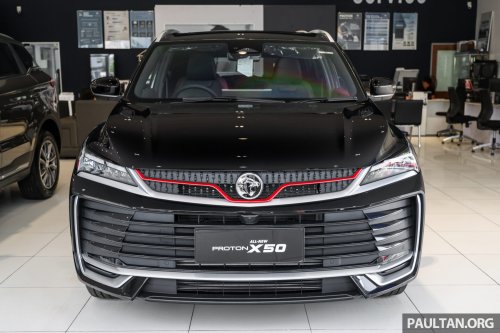 2026 Proton X50 Black Edition – Quartz Black, limited to 200 units, Flagship trim, RM7,000 Raya rebate