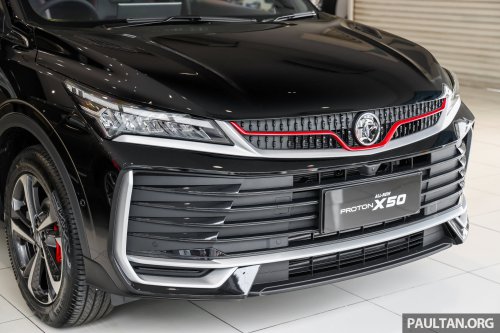 2026 Proton X50 Black Edition – Quartz Black, limited to 200 units, Flagship trim, RM7,000 Raya rebate