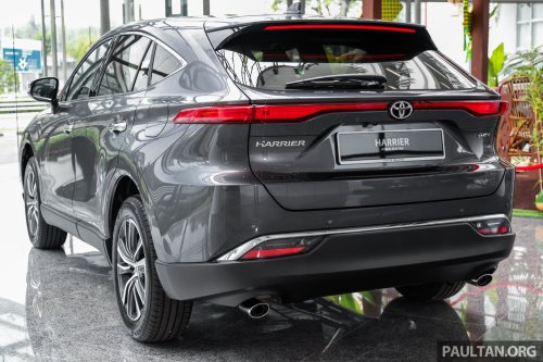 2026 Toyota Harrier 2.5 HEV in Malaysia – 217 PS hybrid is the new sole XU80 variant, RM289,000 OTR