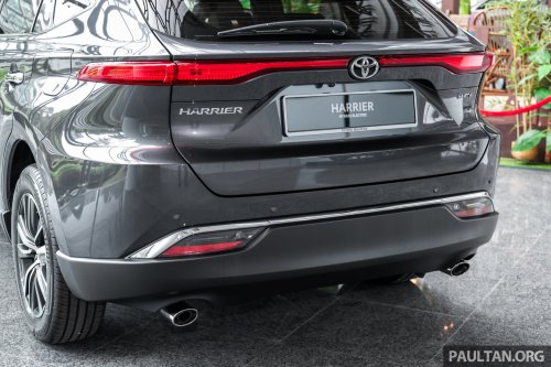 2026 Toyota Harrier 2.5 HEV in Malaysia – 217 PS hybrid is the new sole XU80 variant, RM289,000 OTR