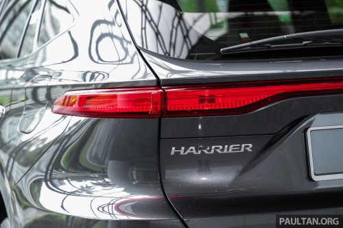 2026 Toyota Harrier 2.5 HEV in Malaysia – 217 PS hybrid is the new sole XU80 variant, RM289,000 OTR