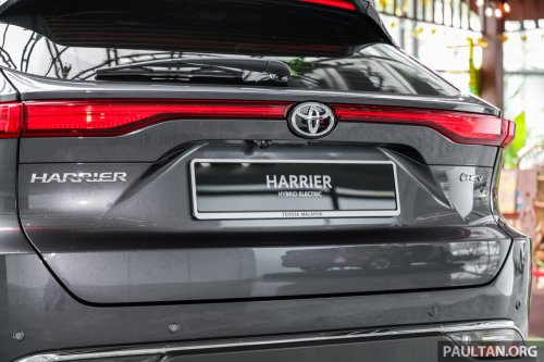 2026 Toyota Harrier 2.5 HEV in Malaysia – 217 PS hybrid is the new sole XU80 variant, RM289,000 OTR