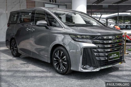 2026 Toyota Vellfire Hybrid in Malaysia – full gallery of petrol-electric MPV with 250 PS, Alphard kit, RM550k