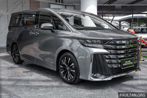 2026 Toyota Vellfire Hybrid in Malaysia – full gallery of petrol-electric MPV with 250 PS, Alphard kit, RM550k