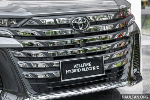 2026 Toyota Vellfire Hybrid in Malaysia – full gallery of petrol-electric MPV with 250 PS, Alphard kit, RM550k