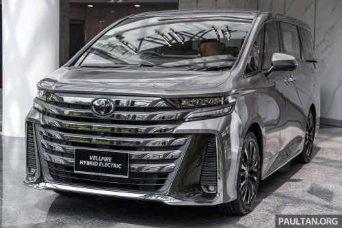 2026 Toyota Vellfire Hybrid in Malaysia – full gallery of petrol-electric MPV with 250 PS, Alphard kit, RM550k