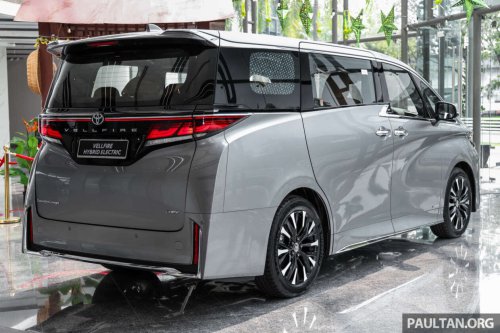 2026 Toyota Vellfire Hybrid in Malaysia – full gallery of petrol-electric MPV with 250 PS, Alphard kit, RM550k