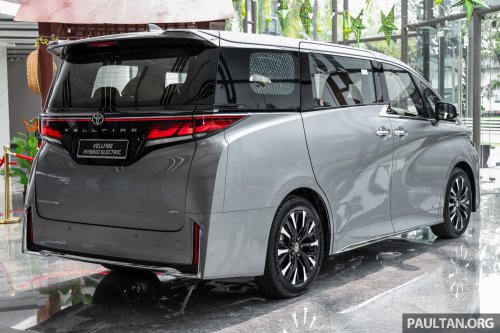 2026 Toyota Vellfire Hybrid in Malaysia – full gallery of petrol-electric MPV with 250 PS, Alphard kit, RM550k