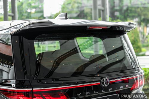2026 Toyota Vellfire Hybrid in Malaysia – full gallery of petrol-electric MPV with 250 PS, Alphard kit, RM550k