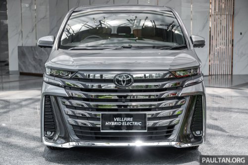 2026 Toyota Vellfire Hybrid in Malaysia – full gallery of petrol-electric MPV with 250 PS, Alphard kit, RM550k