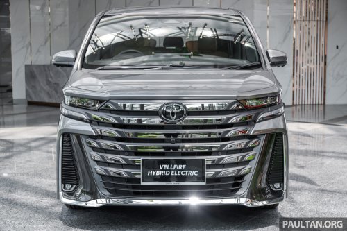 2026 Toyota Vellfire Hybrid in Malaysia – full gallery of petrol-electric MPV with 250 PS, Alphard kit, RM550k