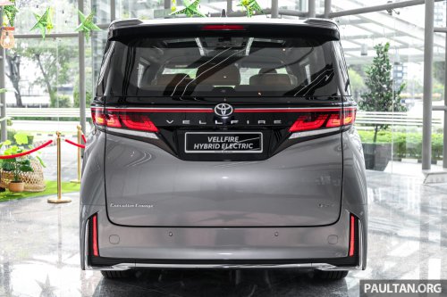 2026 Toyota Vellfire Hybrid in Malaysia – full gallery of petrol-electric MPV with 250 PS, Alphard kit, RM550k