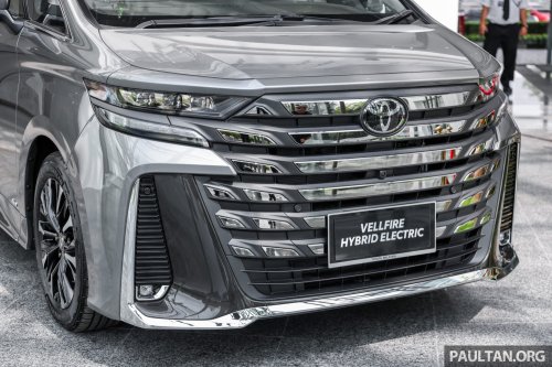 2026 Toyota Vellfire Hybrid in Malaysia – full gallery of petrol-electric MPV with 250 PS, Alphard kit, RM550k