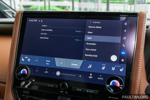 2026 Toyota Vellfire Hybrid in Malaysia – full gallery of petrol-electric MPV with 250 PS, Alphard kit, RM550k