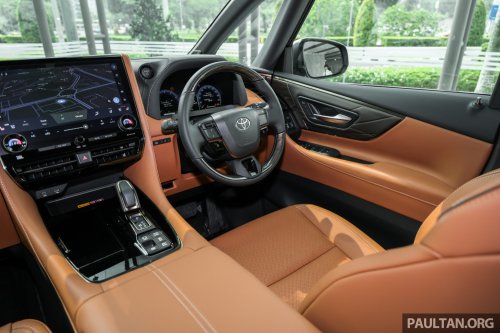 2026 Toyota Vellfire Hybrid in Malaysia – full gallery of petrol-electric MPV with 250 PS, Alphard kit, RM550k