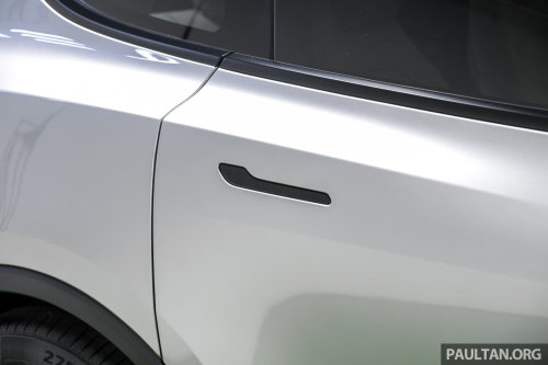 Tesla Model Y L launched in Malaysia – stretched 6-seater, 681 km WLTP, adaptive sus, from RM260k est
