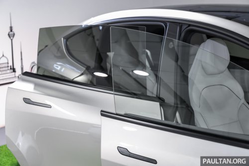 Tesla Model Y L launched in Malaysia – stretched 6-seater, 681 km WLTP, adaptive sus, from RM260k est