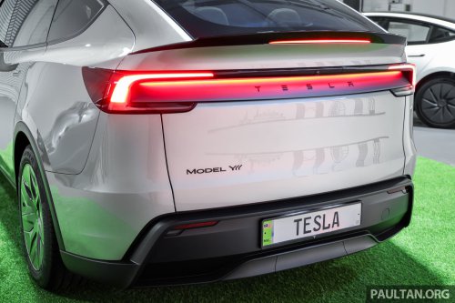Tesla Model Y L launched in Malaysia – stretched 6-seater, 681 km WLTP, adaptive sus, from RM260k est