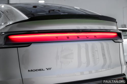 Tesla Model Y L launched in Malaysia – stretched 6-seater, 681 km WLTP, adaptive sus, from RM260k est