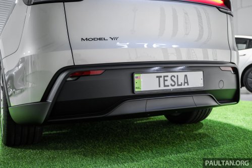 Tesla Model Y L launched in Malaysia – stretched 6-seater, 681 km WLTP, adaptive sus, from RM260k est
