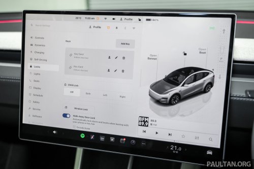 Tesla Model Y L launched in Malaysia – stretched 6-seater, 681 km WLTP, adaptive sus, from RM260k est