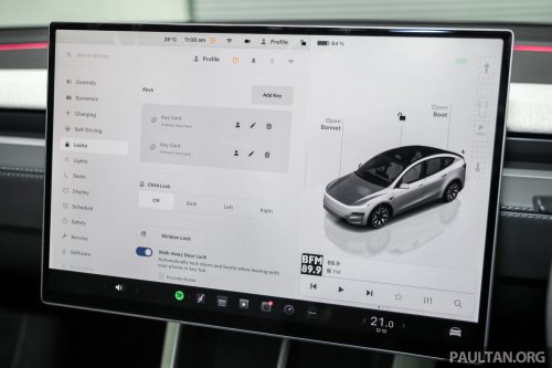 Tesla Model Y L previewed in Malaysia – stretched 6-seater, 681 km WLTP, adaptive damping, launch Apr 1