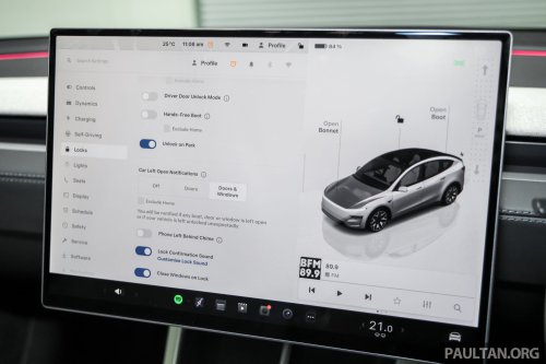 Tesla Model Y L launched in Malaysia – stretched 6-seater, 681 km WLTP, adaptive sus, from RM260k est